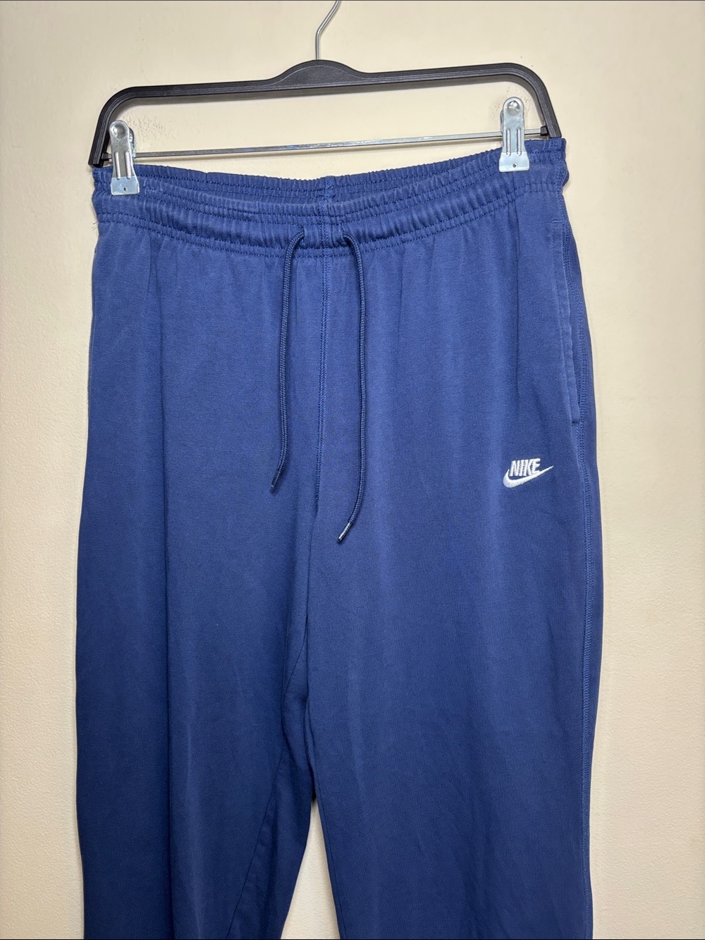 Navy Nike Straight Leg Sweatpants